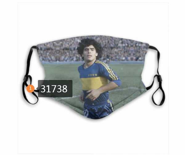 2020 Soccer #21 Dust mask with filter->ac milan jersey->Soccer Club Jersey